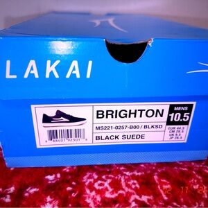 Lakai Brighton Black Suede Men's Sneakers